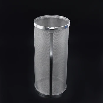 

800Micron Silver Stainless Steel Mesh Hop Spider Brew Kettle Filters Mesh Basket