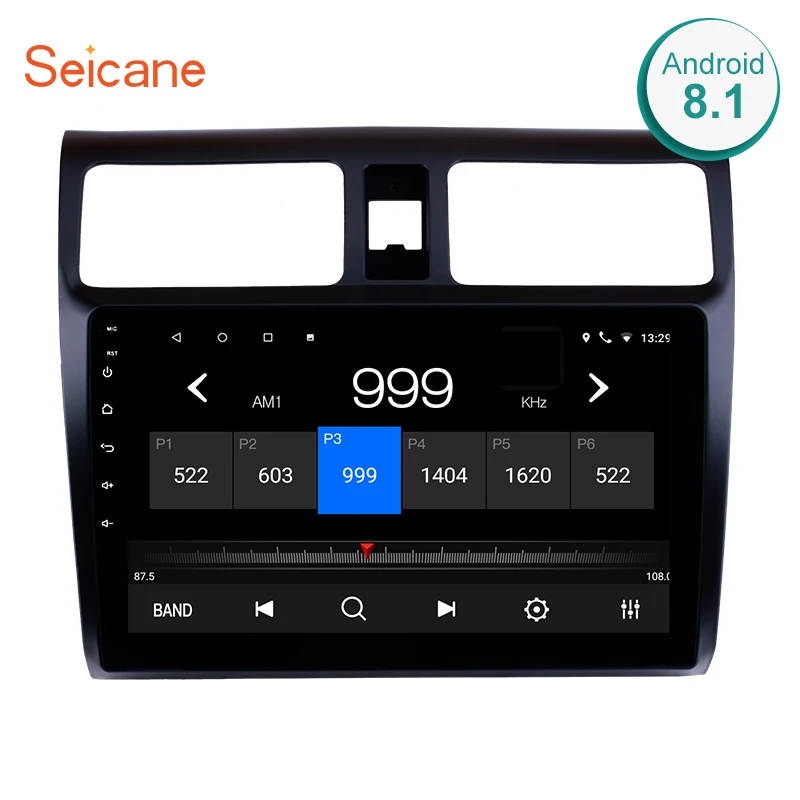 

Seicane Android9.0 Car Radio 10.1" Navi Bluetooth Multimedia Player GPS Head Unit For Suzuki Swift 2005 2006 2007 2008 2009 2010