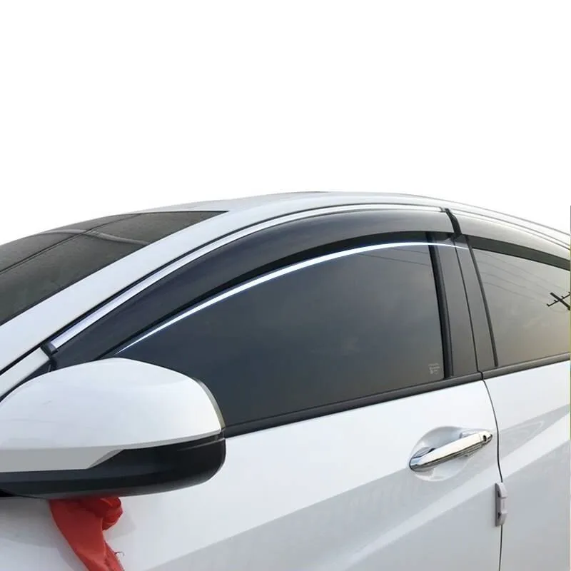

Parts Car Window Visor Anti Rain Awnings Shelters FOR Honda Accord Avancier City Civic Crider CRV Fit Greiz Jade URV Vezel XR-V