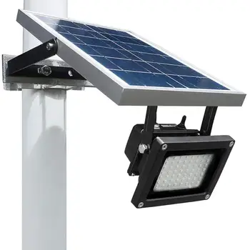 

54 LED Solar Spotlight Adjustable Lighting Angle Outdoor Garden Wall Yard Light Control Safety Lamp