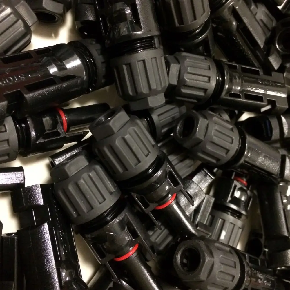 

1000 Pairs/lot 2000 Pieces of MC4 Cable Connectors male and female, for Solar Panels and Photovoltaic Systems