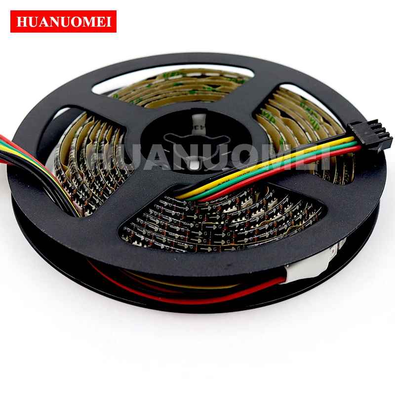 5 в постоянного тока 144 пикс./м APA107 5050 SMD RGB Светодиодная лента APA102 индивидуальное