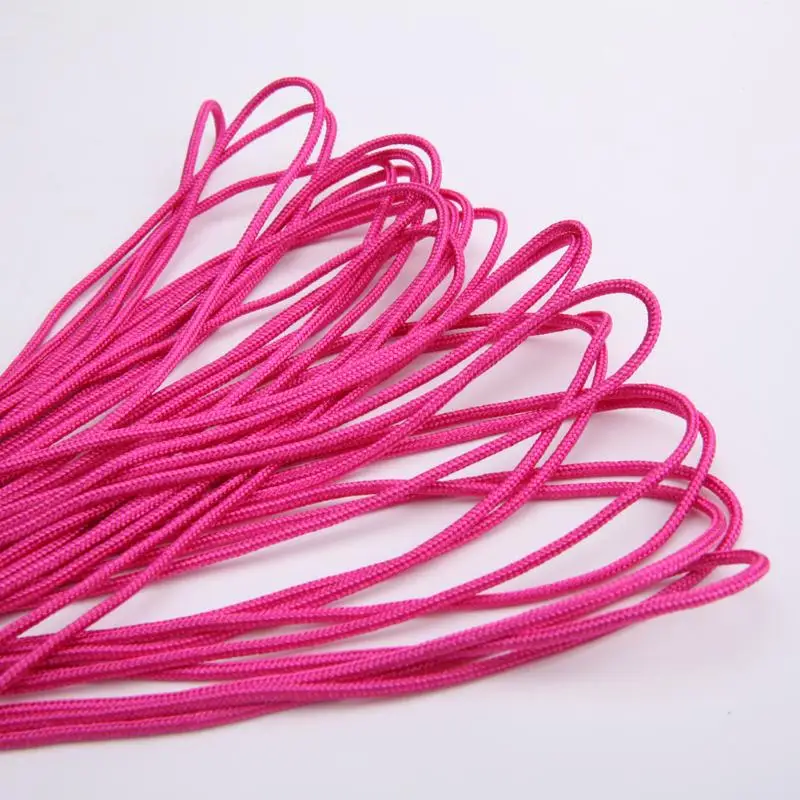 Paracord 2 مللي متر 50FT 15 M واحد حامل النوى Paracord المظلة حبال الحبل حبل التخييم تسلق حبل التنزه اكسسوارات في الهواء الطلق
