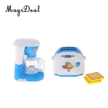 

Kids Mini Home Appliance Toy with Light and Sound - Bread Maker & Coffee Maker
