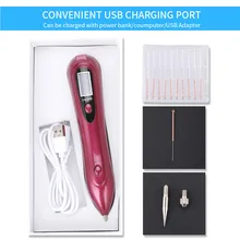 ЖК-экран ручка для удаления пятен USB веснушки Пятна моль Удаления Татуировки Ручка Ремонт кожи машина массажер для лица