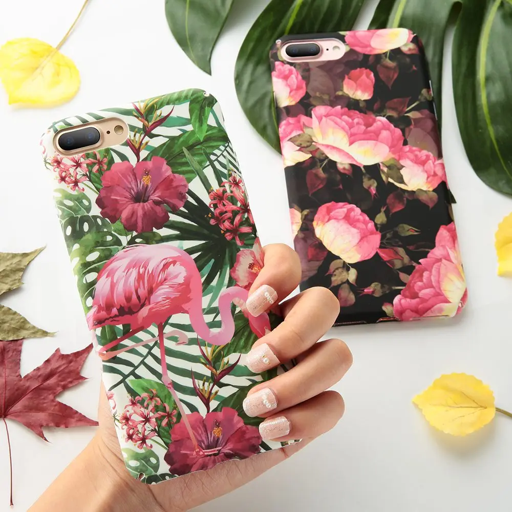 KISSCASE Tropical Leaf Case For Samsung Galaxy S8 S9 Plus S7 Note 9 8 J3 J5 2017 A3 A5 A6 A8 J6 J8 Plus 2018 Back Cover Fundas
