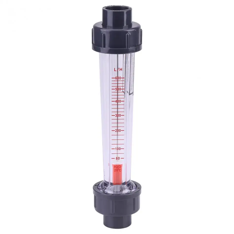 

New 60-600/H Water Flowmeter Tube Type Flowmeter Instantaneous Flow Meter LZS-15 Flow Measuring Tools