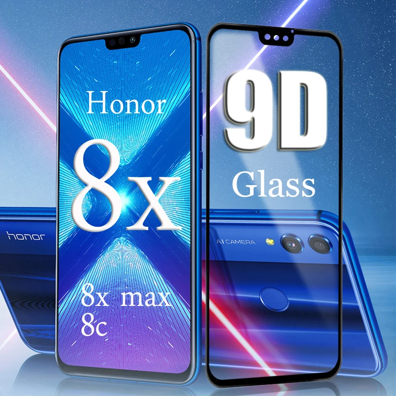 

9D For Hauwei Honor 9 Lite Tempered Glass Pprotective Glas Honor 9 8 lite 7x 7a 7c pro v9 v10 x7 a7 c7 8x 9lite Film Light Cover