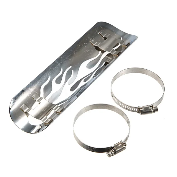 

Motorcycle Flame Exhaust Muffler Pipe Heat Insulation Shield Guard Cruiser for Harley