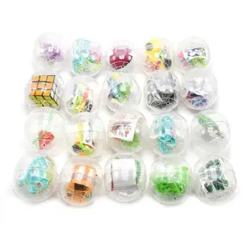

Funny Novelty Mini Transparent Surprise Egg Cartoon Surprise Ball Capsule Toys Classical Collection Gift for Children Kids Gifts