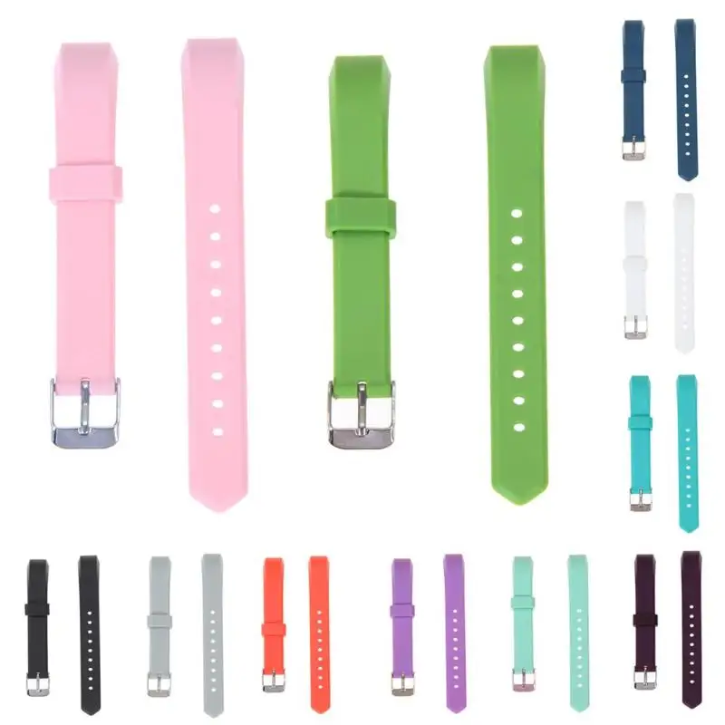 

Luxury Silicone Band Strap Buckle For Fitbit Alta Replacement Color