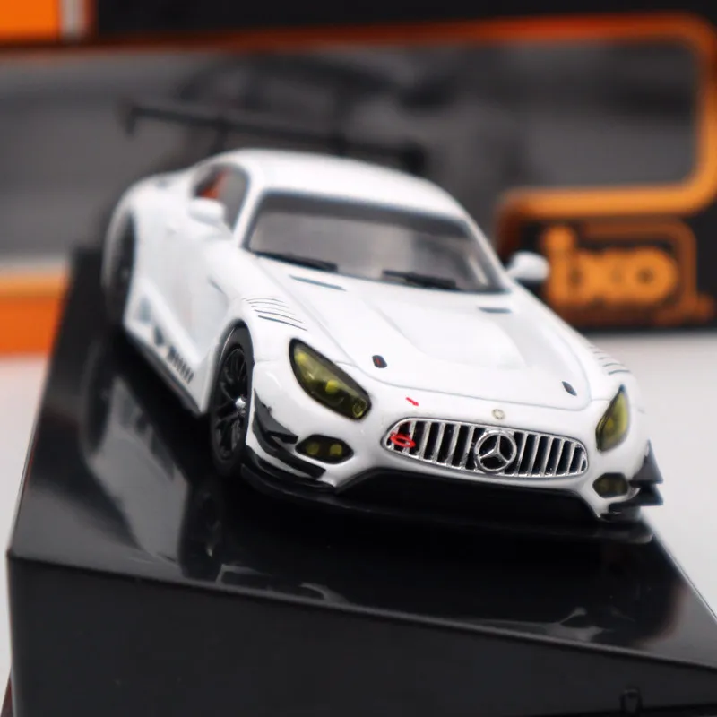 IXO 1:43 Me~ des-AMG GT3 Racing Specs-белый GTM121 литые модели Ограниченная серия Коллекция игрушек автомобиль