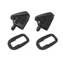 2 шт. стеклоочиститель шайба Jet насадка спрей с резиновой прокладкой для Ford Focu 2 mk2 mk3 поддержка прямых поставок, автомобильные аксессуары