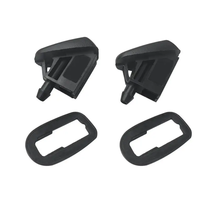 

2Pcs Windshield Wiper Washer Jet Nozzle Spray with Rubber Gasket For Ford Focu 2 mk2 mk3 Drop Shipping Support Car Accessories