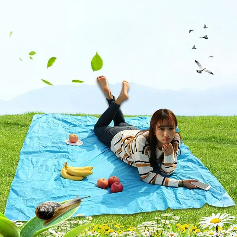 

Portable Picnic Mat Waterproof Moisture-proof Portable Picnic Mat Ground Mattress Outdoor Camping Beach Blankets