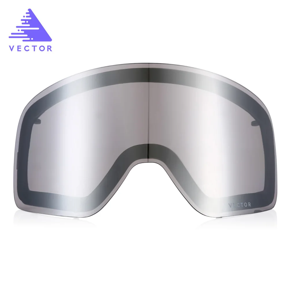 vector Double-layer Anti-fog Original Replacement Lens for Ski Goggles 3 Colors | Спорт и развлечения