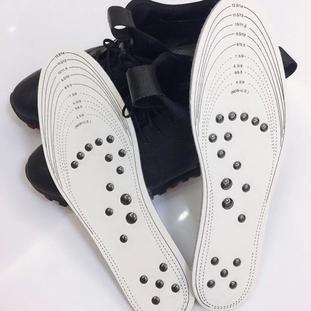 

1Pair Foot Care Cushion Acupressure Slimming Magnetic Shoe Insoles Pad Massage Recover Foot