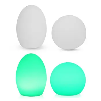 

1.5W Alexa Voice Control LED Smart Light RGBCW WiFi Night Lighting Ambient Table Lamp Nights Ball Smart Light DC 5V 1A