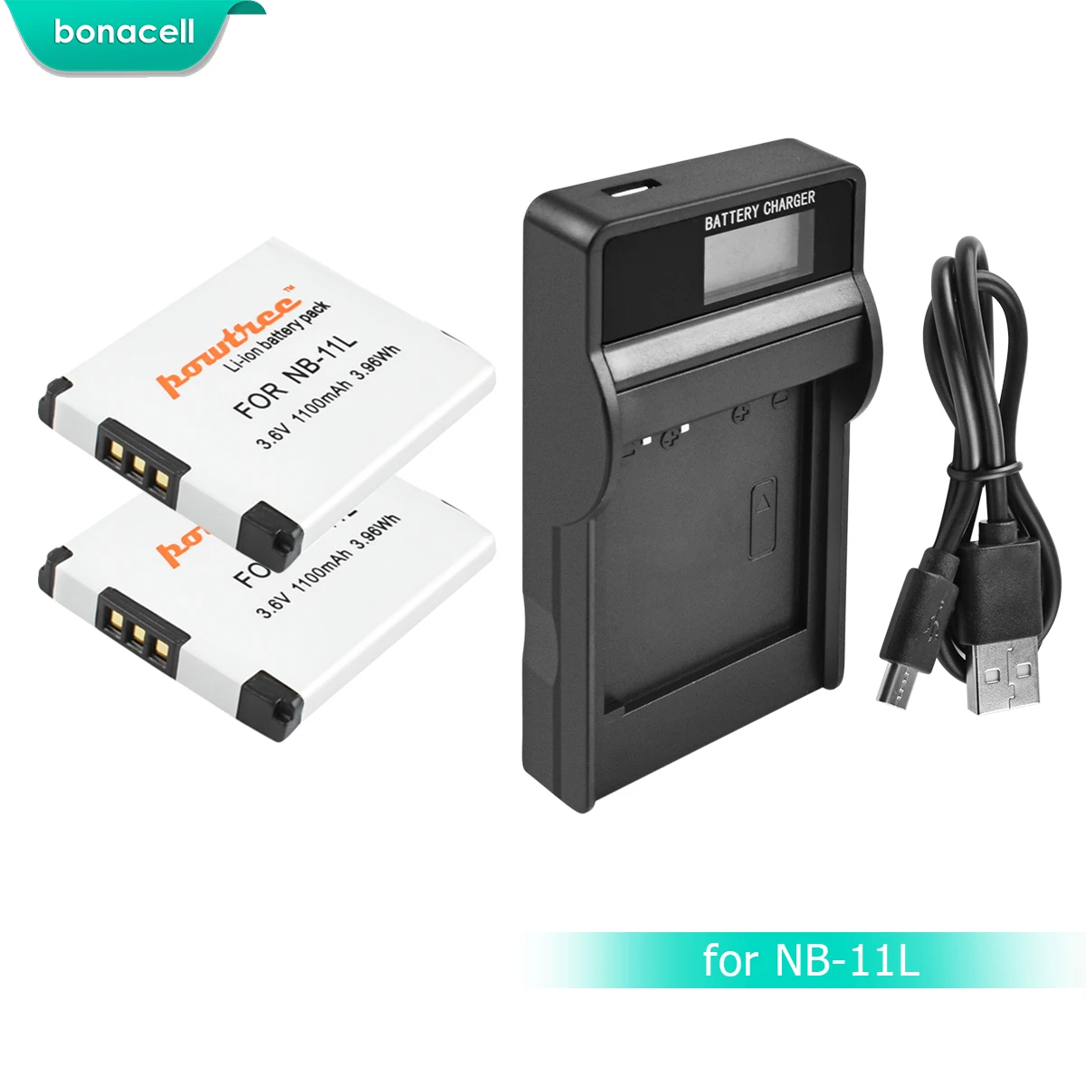 Bonacell NB 11L NB11L аккумулятор + зарядное устройство для Canon PowerShot A2300 IS A2400 A2500 A2600 A3400 A3500
