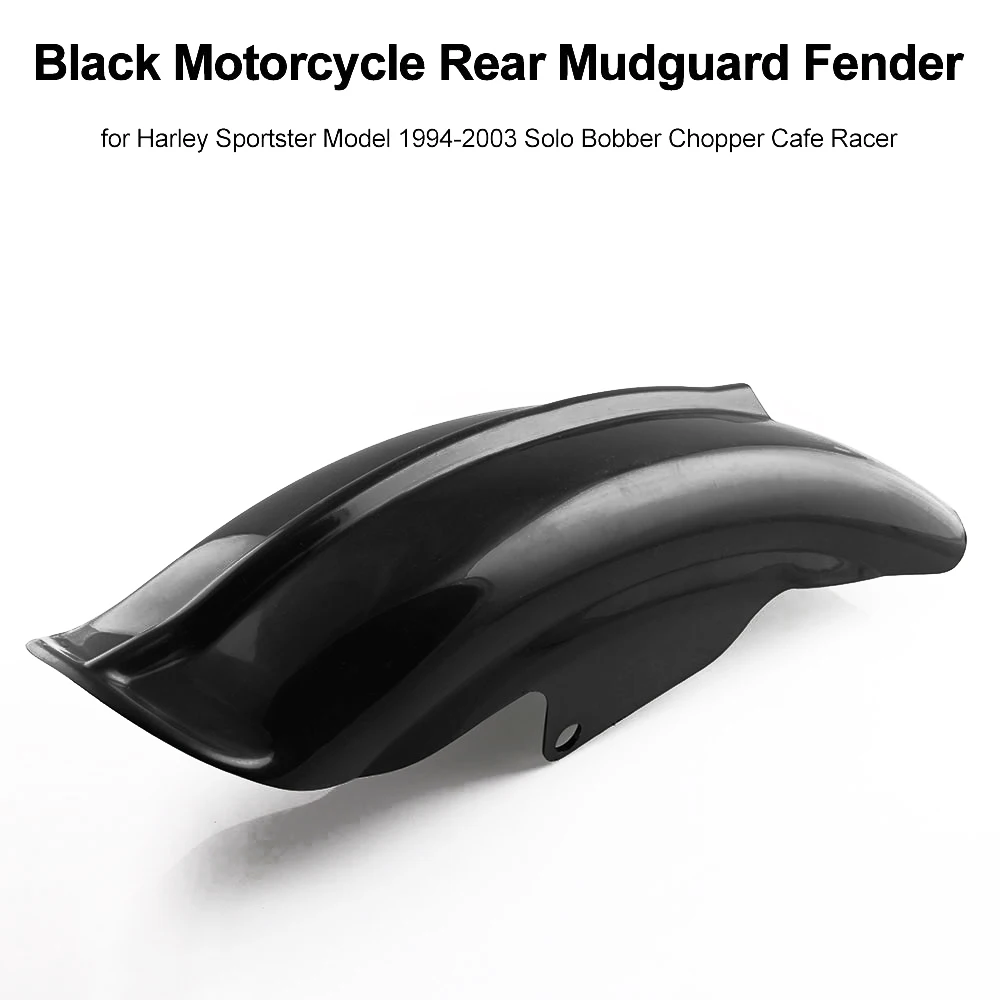 

Motorcycle Mudguard Rear Fender Motorcycle Accessories Black Rear Fender Mudguard For Harley Davidson 883 XL1200