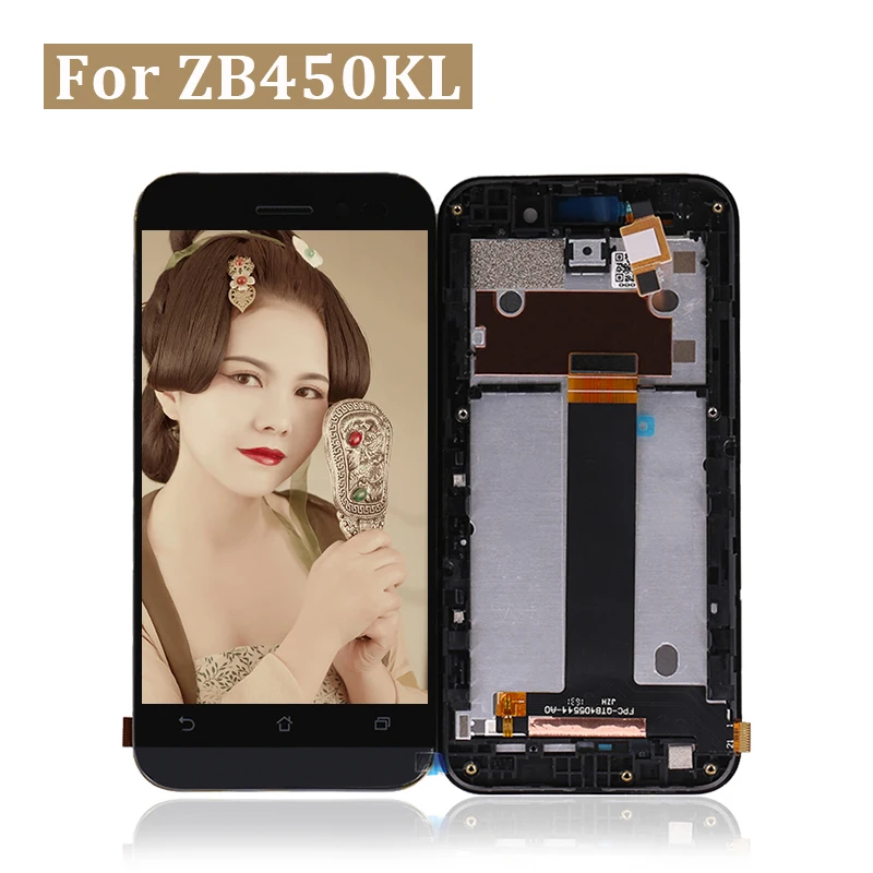 

LCD Display for Asus ZenFone Go ZB450KL LCD X009D Display Touch Panel Screen Digitizer Assembly with Frame Repair Free Shipping