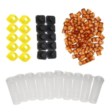 1 компл. queen Rearing Cupkit система пчелиный пчеловодческий Ловец коробка и 100 сотовых чашек для пчеловода