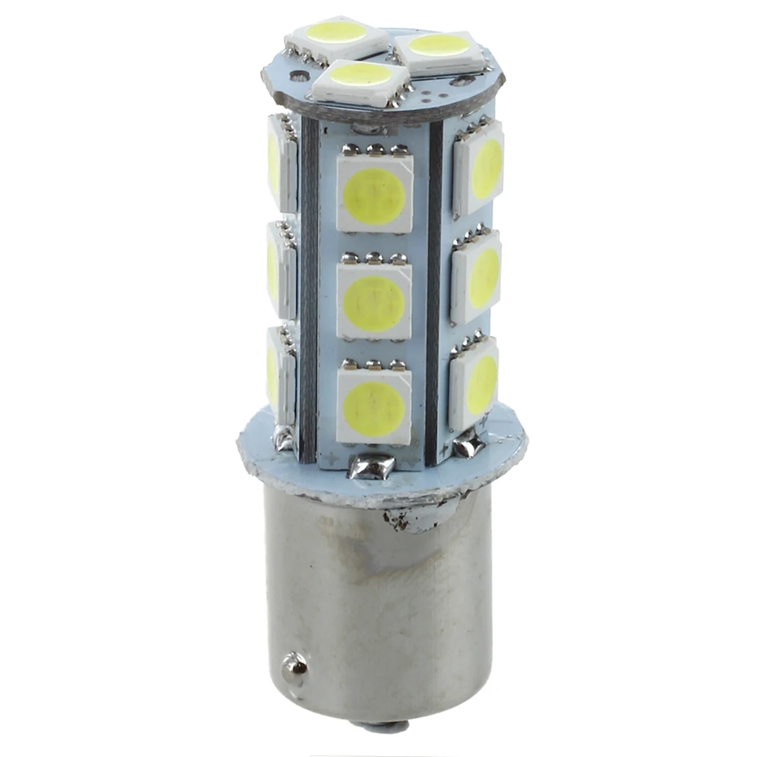 4X Белый 1156 P21W BA15S R10W 18 светодиодный 5050 SMD Хвост тормозной сигнал лампа бокового света