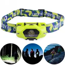 Мощный налобный фонарь, светодиодный налобный фонарь, 3 Вт, AA аккумулятор, фара идеально подходит для рыбалки, прогулок, кемпинга, чтения, пеших прогулок, 4 модели