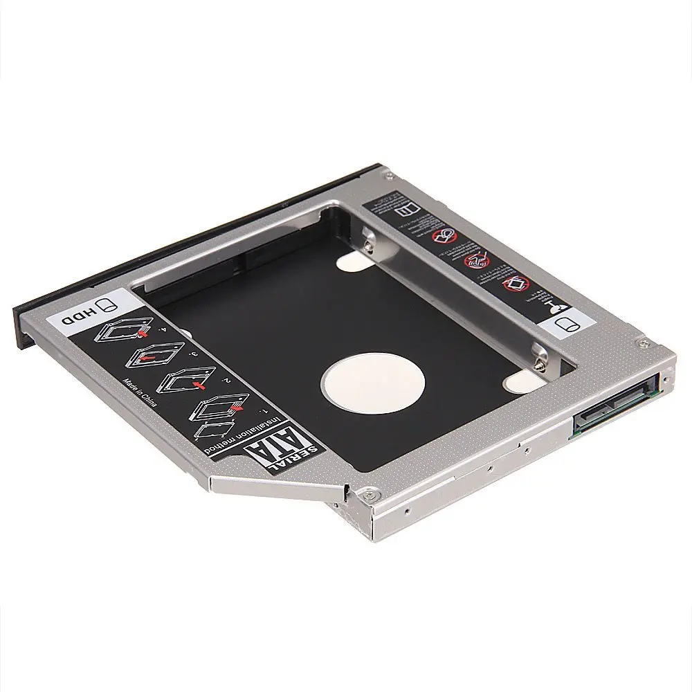 Поддержка жесткого диска 2,5 дюймов SATA 2nd HDD HD 12,7 мм универсальный CD DVD-ROM