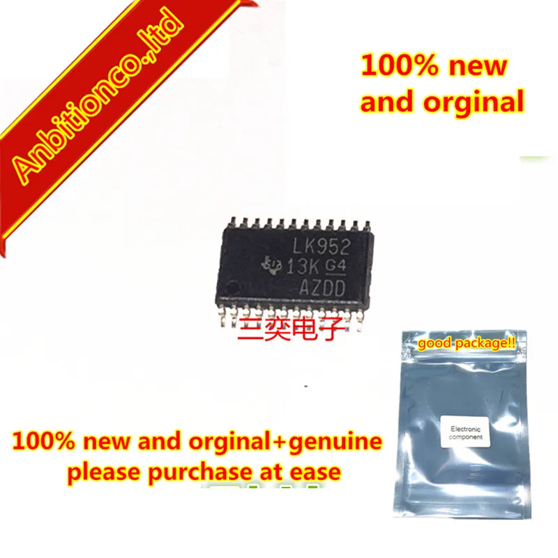 10 шт. 100% новое и первоначально LK952 SN74LVTH2952PW SN74LVTH2952PWR TSSOP24 3 3-ABT Восьмиштырьковый