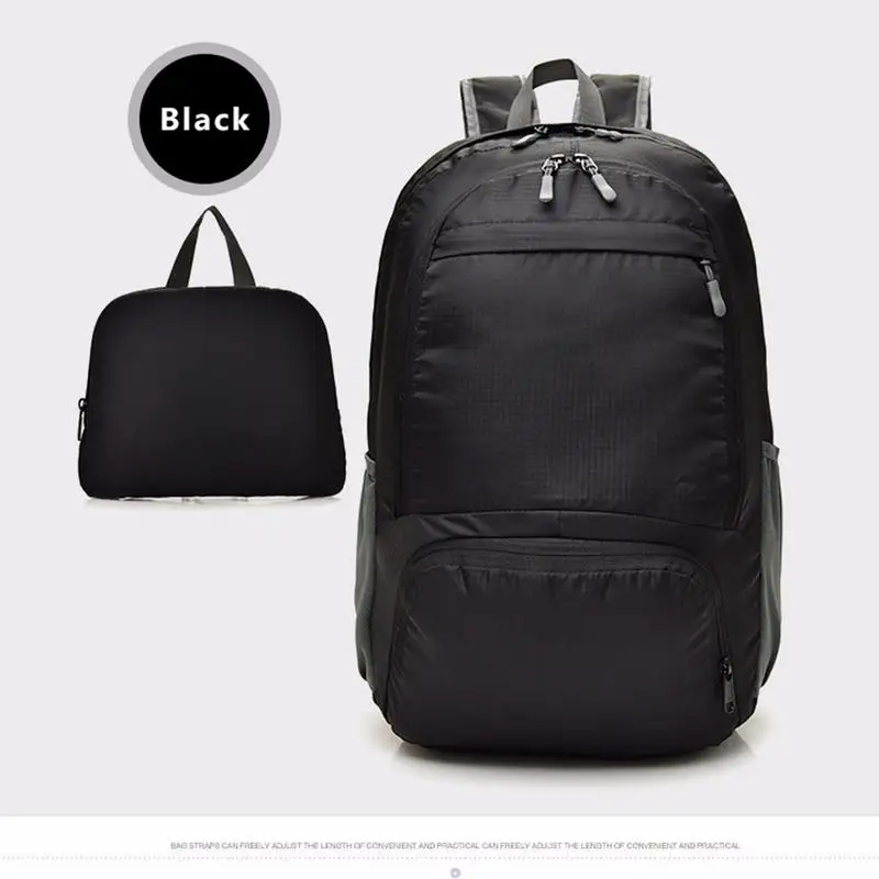 Небольшой рюкзак для путешествий для мужчин и женщин-Ультра-светильник, складная сумка-наружный водонепроницаемый рюкзак для путешествий, пляжная сумка