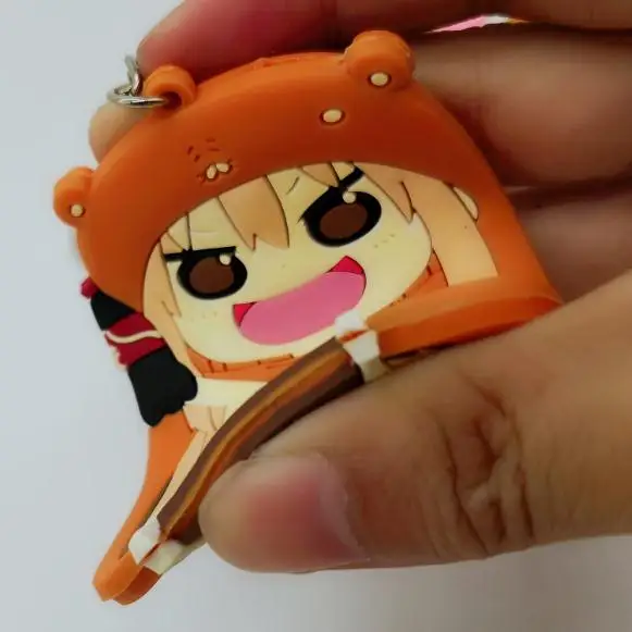 Гимуто! Umaru chan cos двойной пвх брелок японское аниме оранжевый Doma key chian для мужчин и