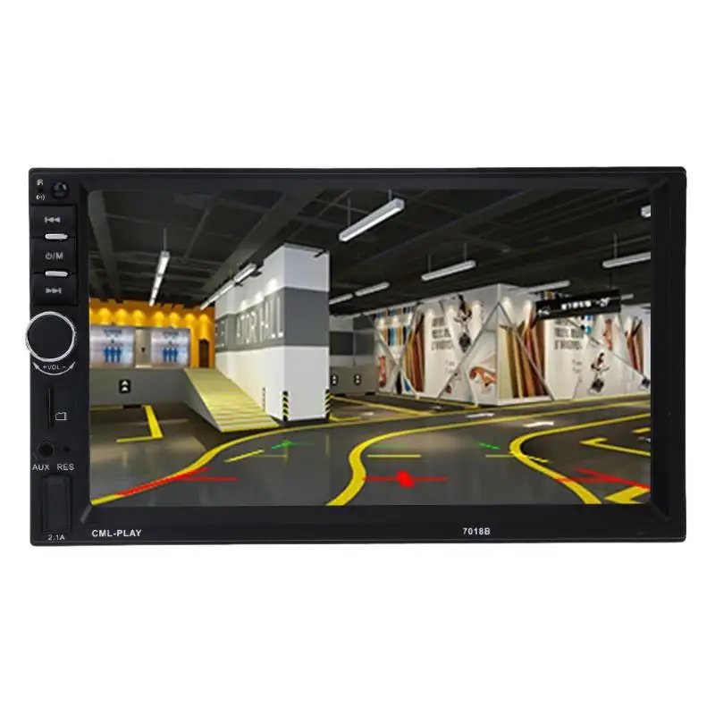 

7 inch 1080P Player MP5 Digital Display Bluetooth 2din Car Backup Monitor