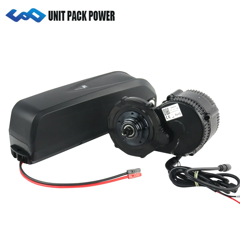 8Fun/Bafang 48V 750W BBS02 mid рукоятки приводной двигатель комплект с 16AH фара для
