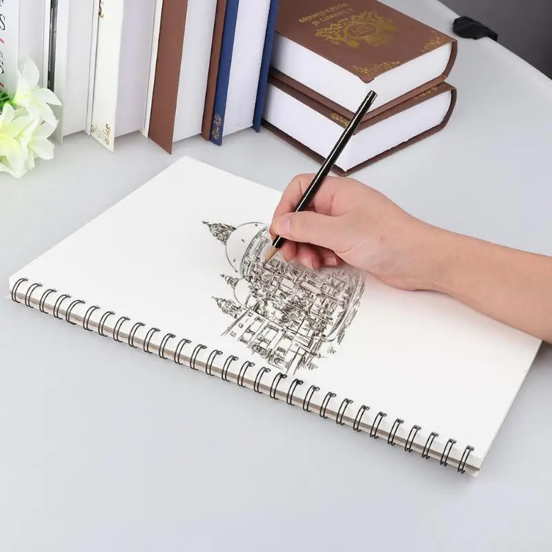 

8K Retro Kraft Cover Sketchbook Notebook Diary for Drawing Painting Sketch