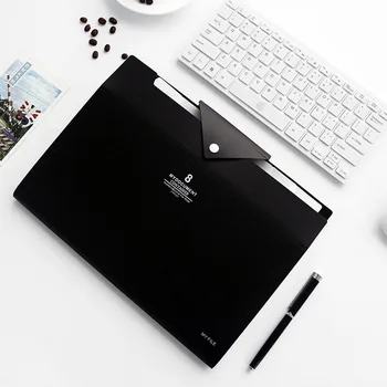 

Portable 8 Pockets Document Folder Expanding File Organizer Holder for Home Office School Supplies