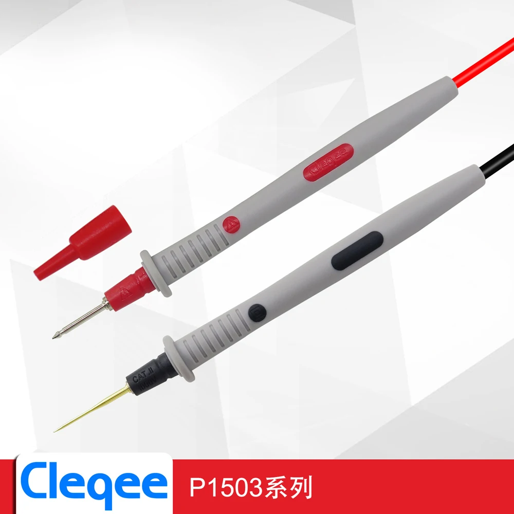 Cleqee P1503D датчики для мультиметра Сменные иглы тестовые комплекты проводов Щупы для цифрового мультиметра щупы
