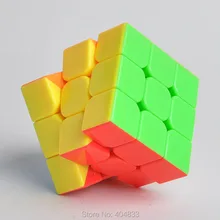 Мою Aolong 3x3 V2 5.45 см черный белый Stickerless яркие конфеты Cubo magico развивающие игрушки дропшиппинг кубик рубика