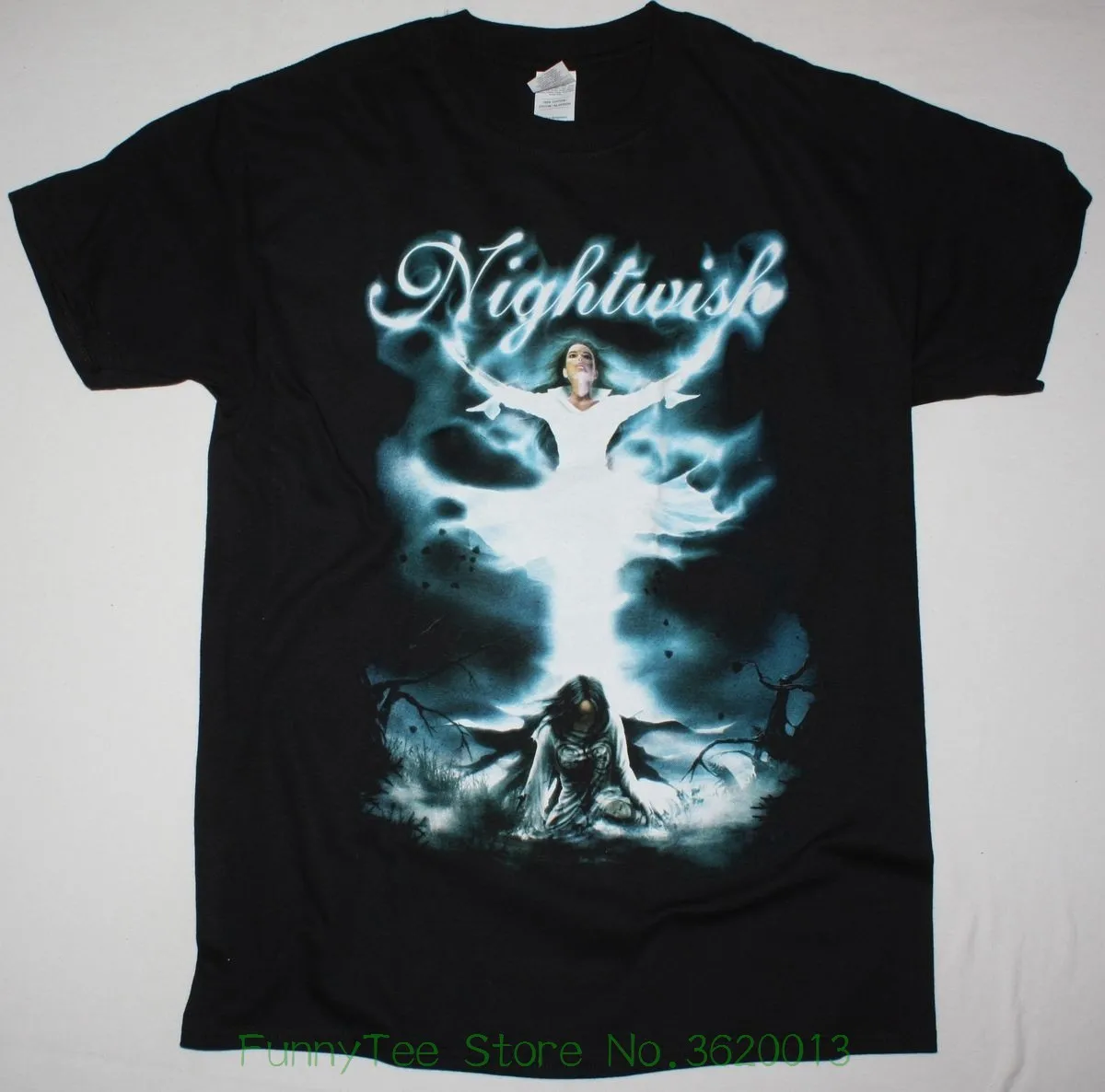 Черная футболка Nightwish Resurrection Symphonic Metal Tarja Turunen Epica | Мужская одежда