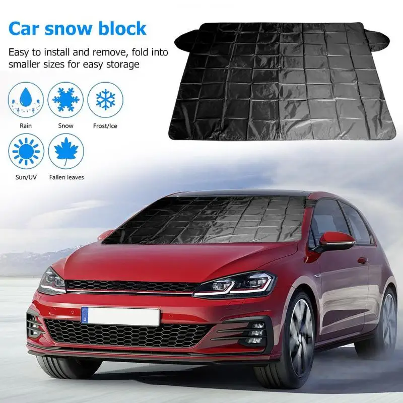 Универсальное магнитное лобовое стекло автомобиля  от льда защита .