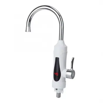 

220-250v Tankless Water heater Electric Heating Water Tap Instant Hot Water Faucet IED Display Kitchen Appliance New