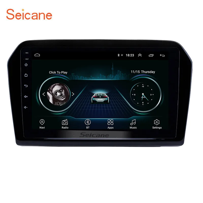 

Seicane Android 8.1 9" for 2012-2015 VW Volkswagen Jetta HD touchscreen GPS Navigation System Bluetooth Support FM/AM/RDS