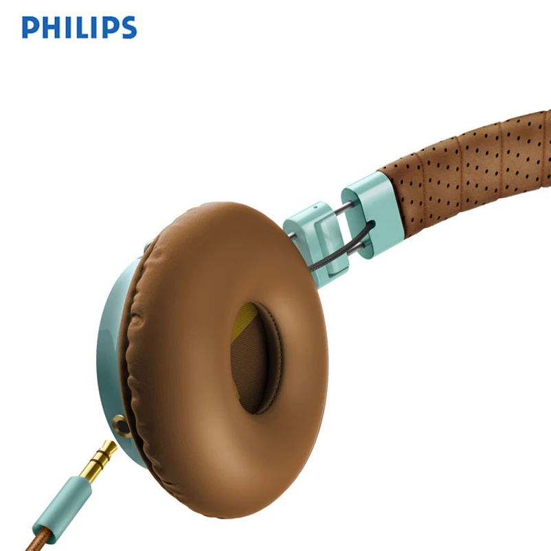 Оригинальные Складные Наушники Philips Shl5505 с микрофоном, Функция шумоподавления для huawei xiaomi, компьютерные игровые наушники