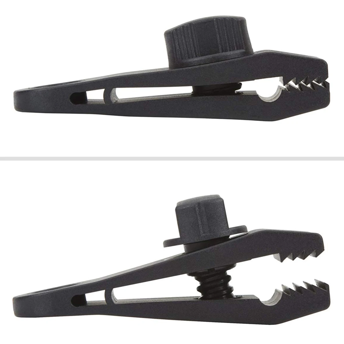 

4Pcs Tarp Clips - Heavy Duty Windproof Awning Clamp Grip -Tent Clips Accessory For Camping, Tarps, Caravan, Garden Shade Cloth