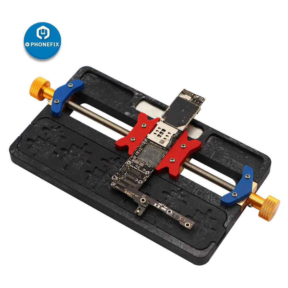 Mobile Phone Soldering Repair Tool Motherboard PCB Holder Jig Fixture With IC Location for iPhone Mainboard Repair