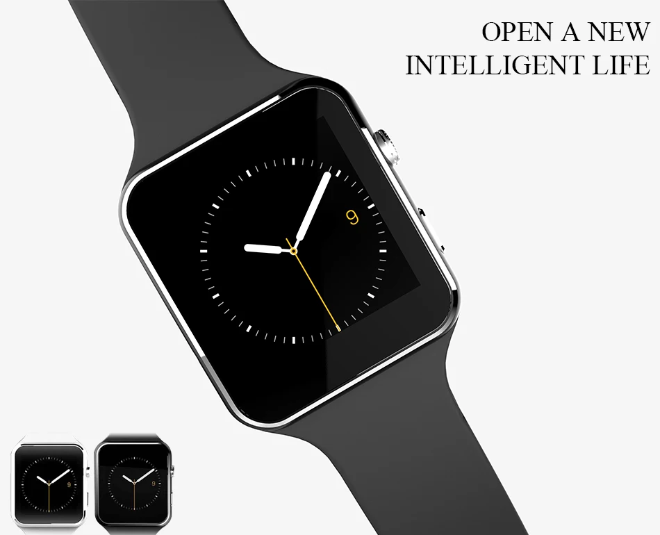 

New Arrival X6 Smart Watch with Camera Touch Screen Support SIM TF Card Bluetooth Smartwatch for IPhone Xiaomi Android Phone