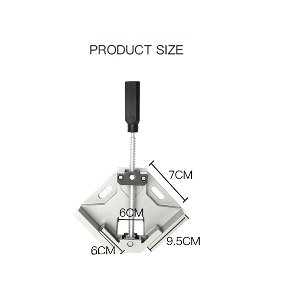 90 градусов один деревянный сварочный держатель рамка металлические инструменты угловой деревообрабатывающий правый угол зажим ручка