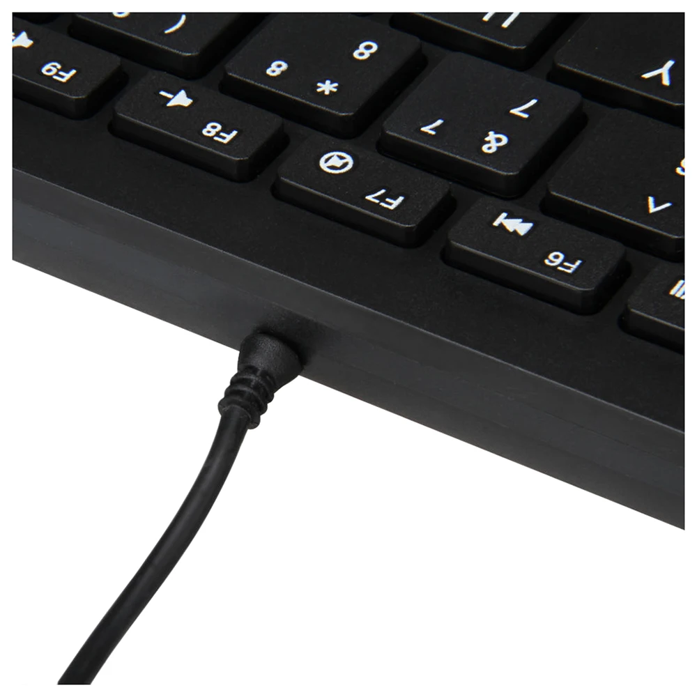 Clavier USB Filaire Silencieux Et Durable Parfait Pour Une - Temu Canada