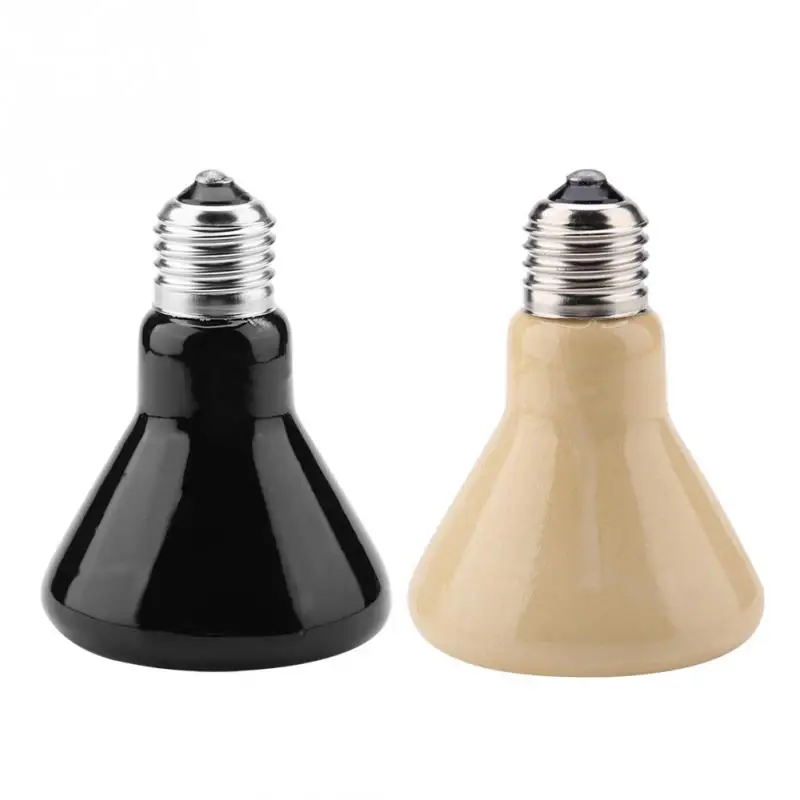 

10 Types 220-230V Infrared Ceramic Emitter Heating Light Bulb Lamp for Pet Brooder Chickens Reptile Lamp