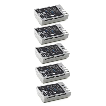 

5PCS 2500mAh EN-EL3E ENEL3E EN EL3E Camera Battery For Nikon D90 D70S D80 D300 D100 D200 D300S D700 D50 D70S D70 D30 D300 D100